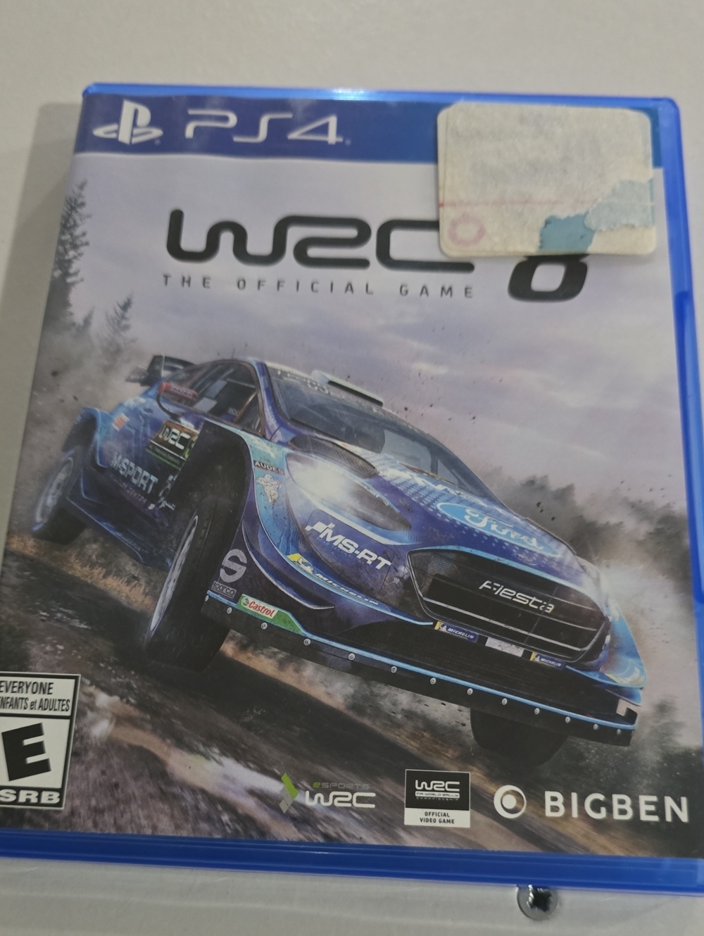 Sony PS4 WRC 8 Official Game - Blue